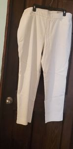 Chicos size 12R white so slimming pants